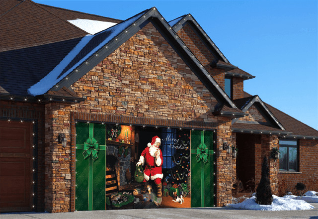 Garage Door Decor
 Tips How to Decorate Your Garage This Christmas Season