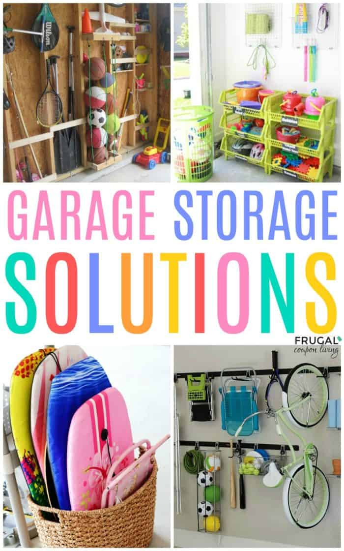 Garage Organization Coupon
 Easy Garage Storage Solutions & Hacks