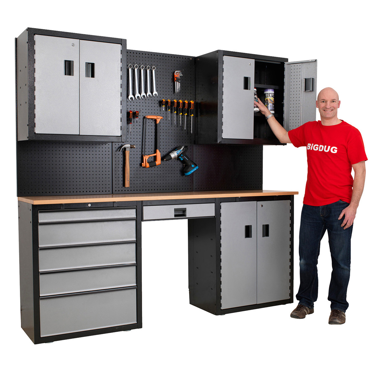 Garage Storage And Work Bench
 Garage Workbench Systems Evaluate Hardware