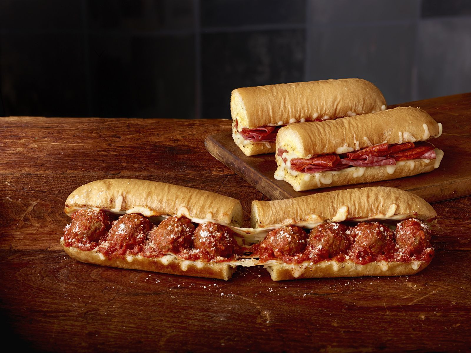 Garlic Bread Sandwich
 Subway Restaurants Break the Rules with the Ultimate