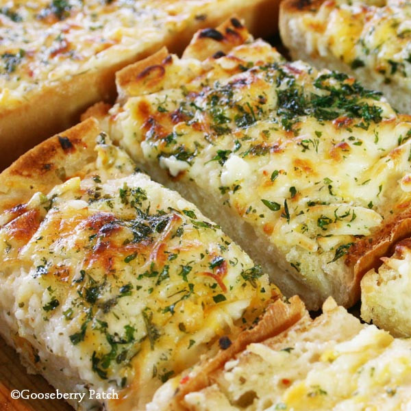 Garlic Bread With Cheese
 Bubbly Cheese Garlic Bread