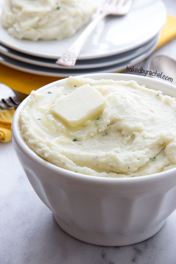 Garlic Mashed Potatoes With Cream Cheese
 Make Ahead Garlic Cream Cheese Mashed Potatoes