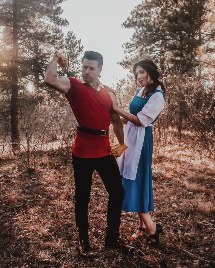 Gaston Costume DIY
 Couples Halloween Costume Belle and Gaston – MCCOY AND CO