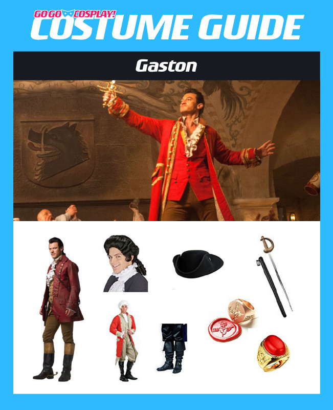 Gaston Costume DIY
 Gaston Costume from Beauty & The Beast DIY Guide for