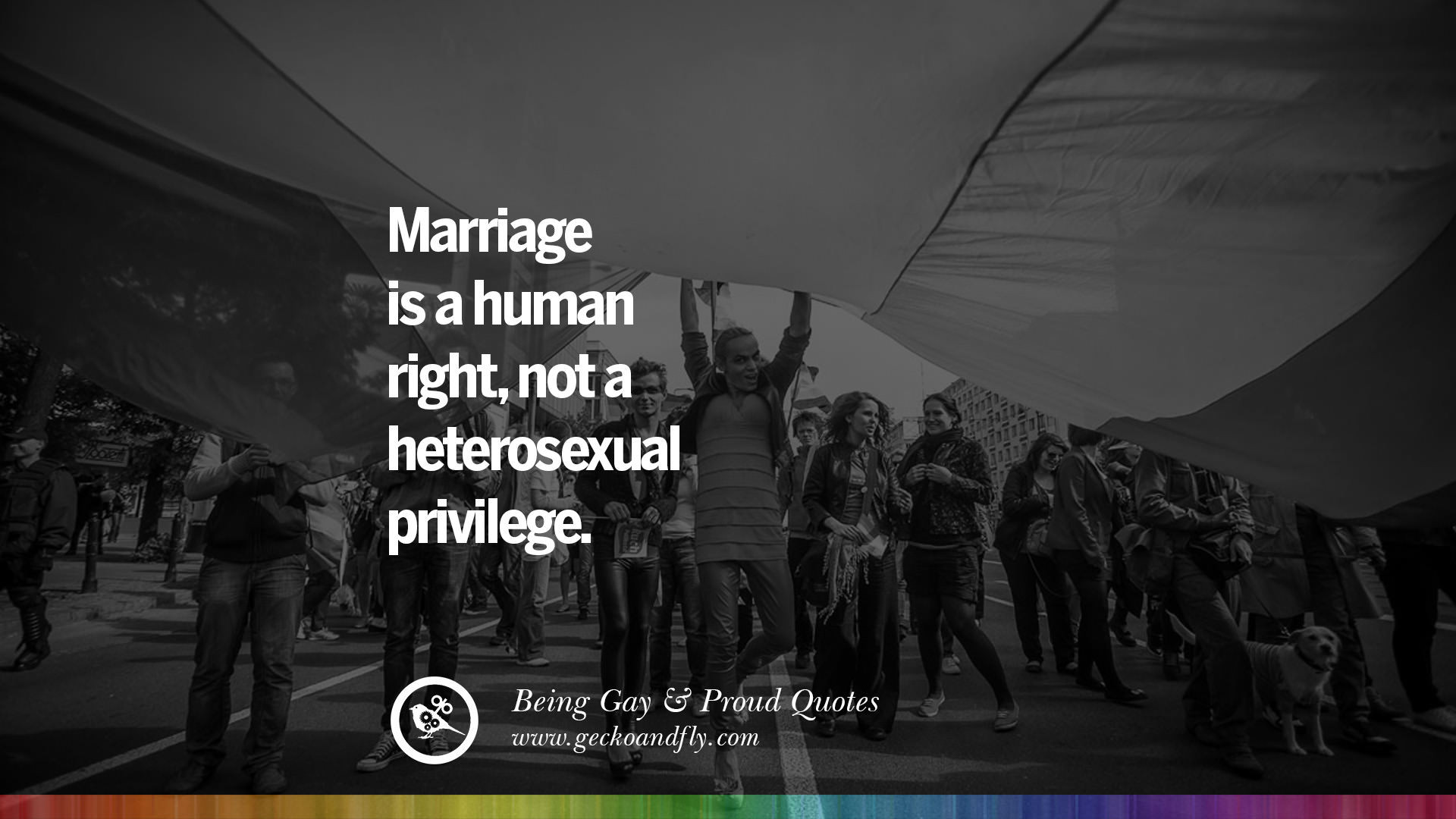 Gay Marriages Quotes
 35 Quotes About Gay Pride Pro LGBT Homophobia and Marriage