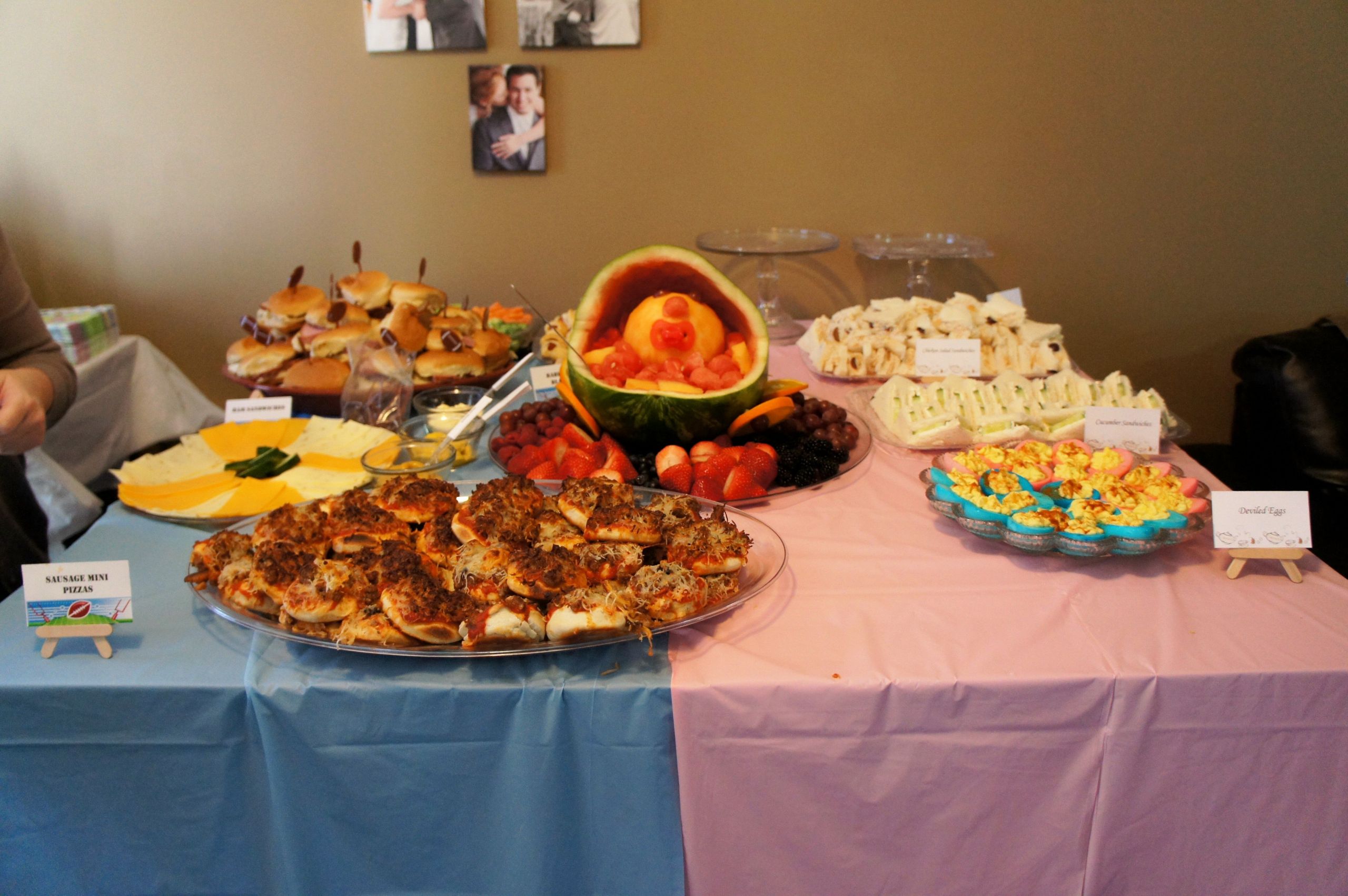 Gender Party Food Ideas
 Gender Reveal Party Food Reveal Party Ideas