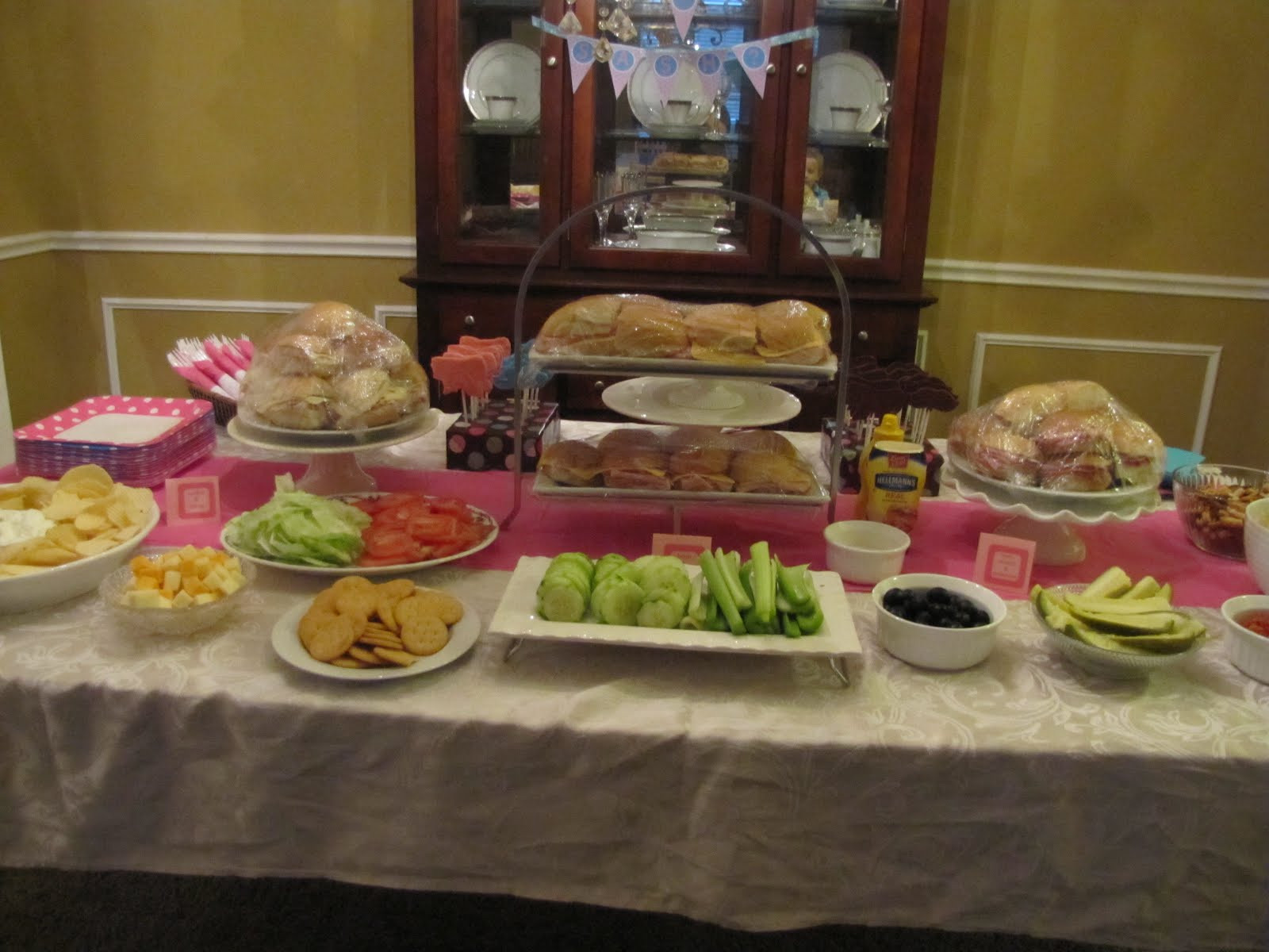 Gender Party Food Ideas
 lil Mop Top Stache or Sash Gender Reveal Party