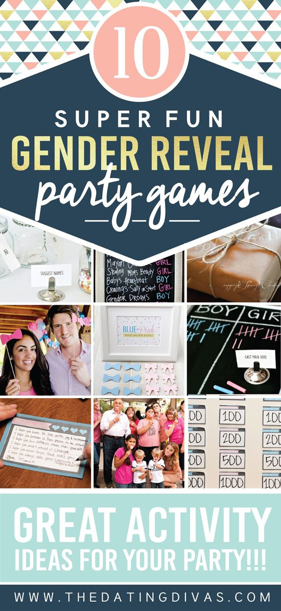 Gender Party Game Ideas
 100 Gender Reveal Ideas