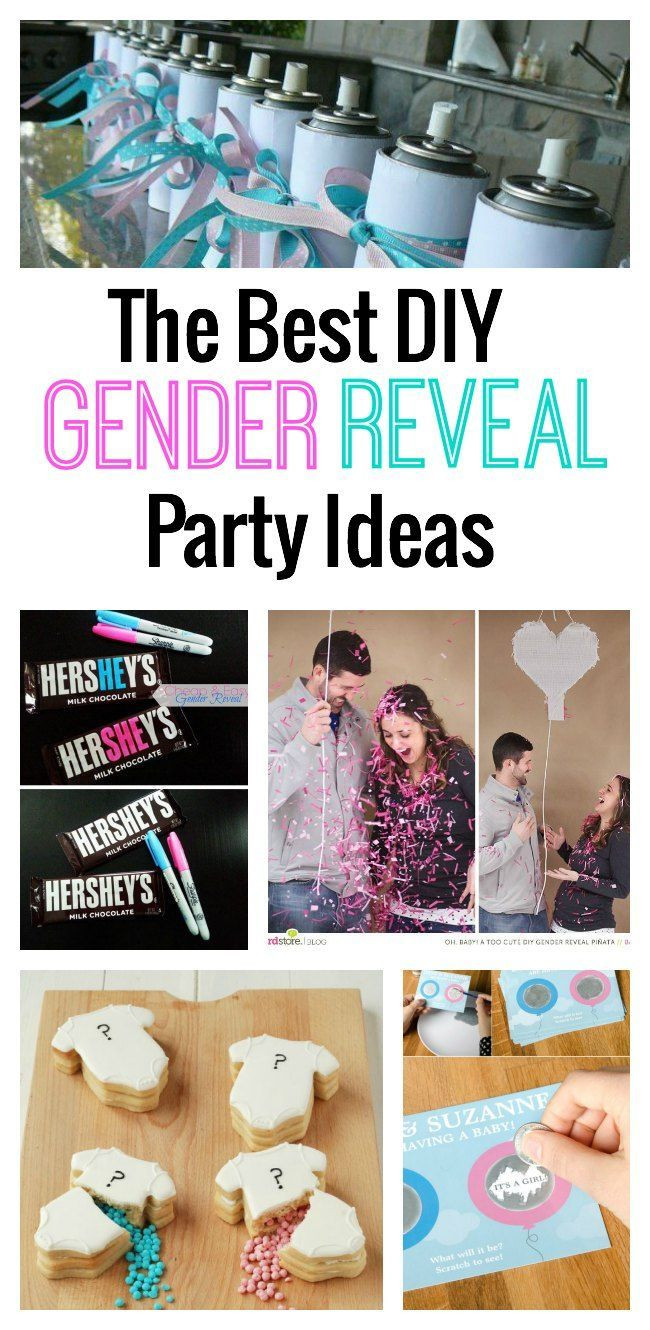 Gender Release Party Ideas
 The Best DIY Gender Reveal Party Ideas