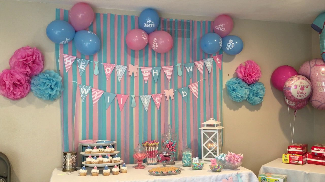 Gender Reveal Party Decoration Ideas
 Cutest Gender Reveal Party EVER