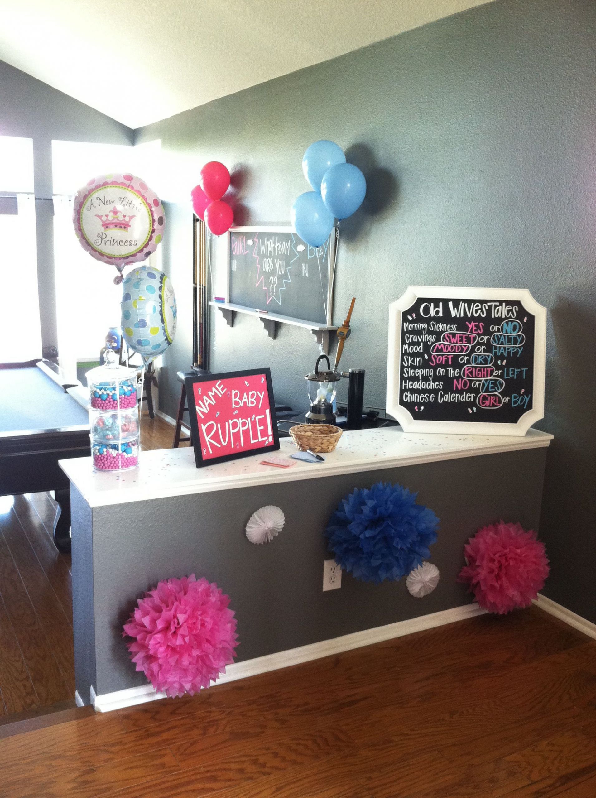 Gender Reveal Party Decoration Ideas
 Gender reveal party party ideas