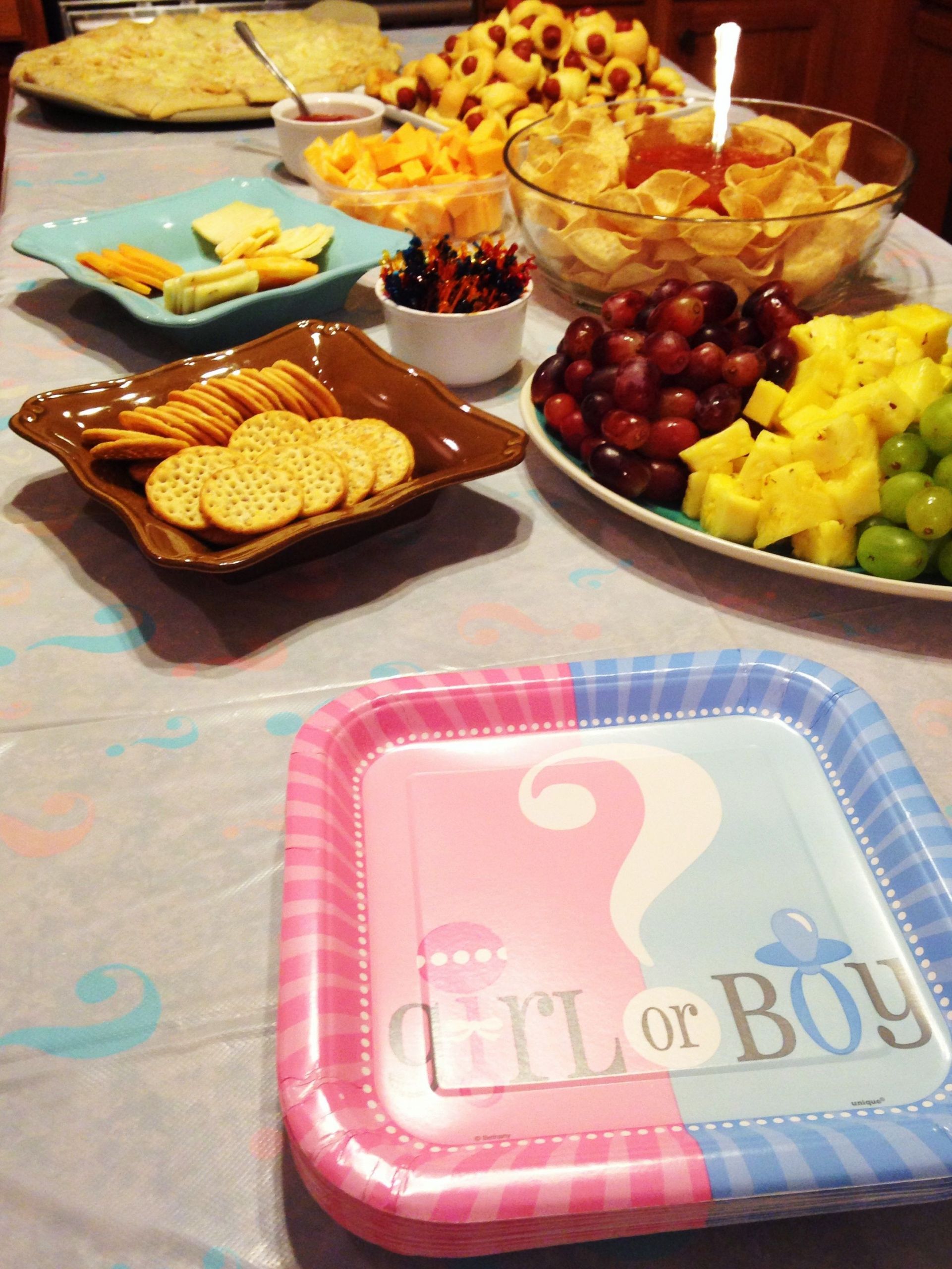 Gender Reveal Party Food Ideas Pinterest
 Gender reveal party ideas games decorations chalkboard