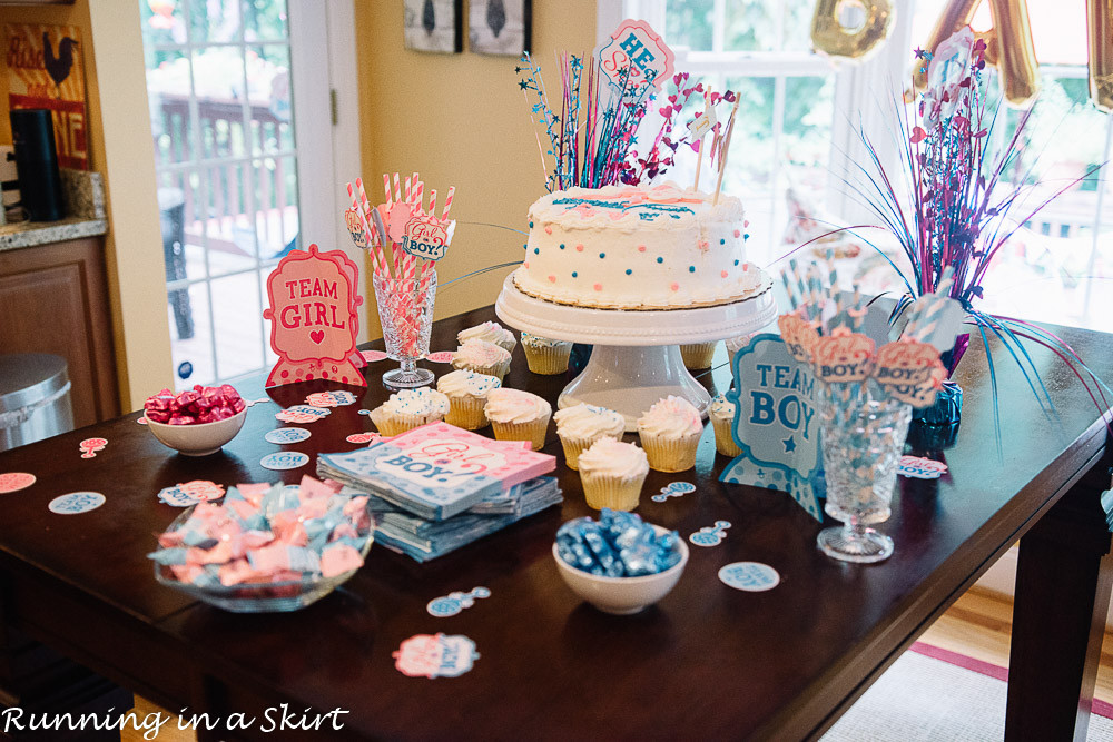 Gender Reveal Party Ideas For Twins
 The Cutest Gender Reveal Party for Twins Running in a Skirt