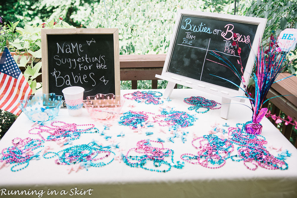 Gender Reveal Party Ideas Twins
 The Cutest Gender Reveal Party for Twins