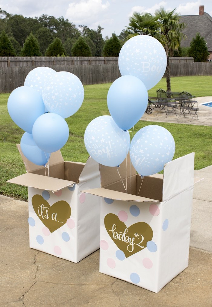 Gender Reveal Party Reveal Ideas
 Kara s Party Ideas Ice Cream Social Gender Reveal Party