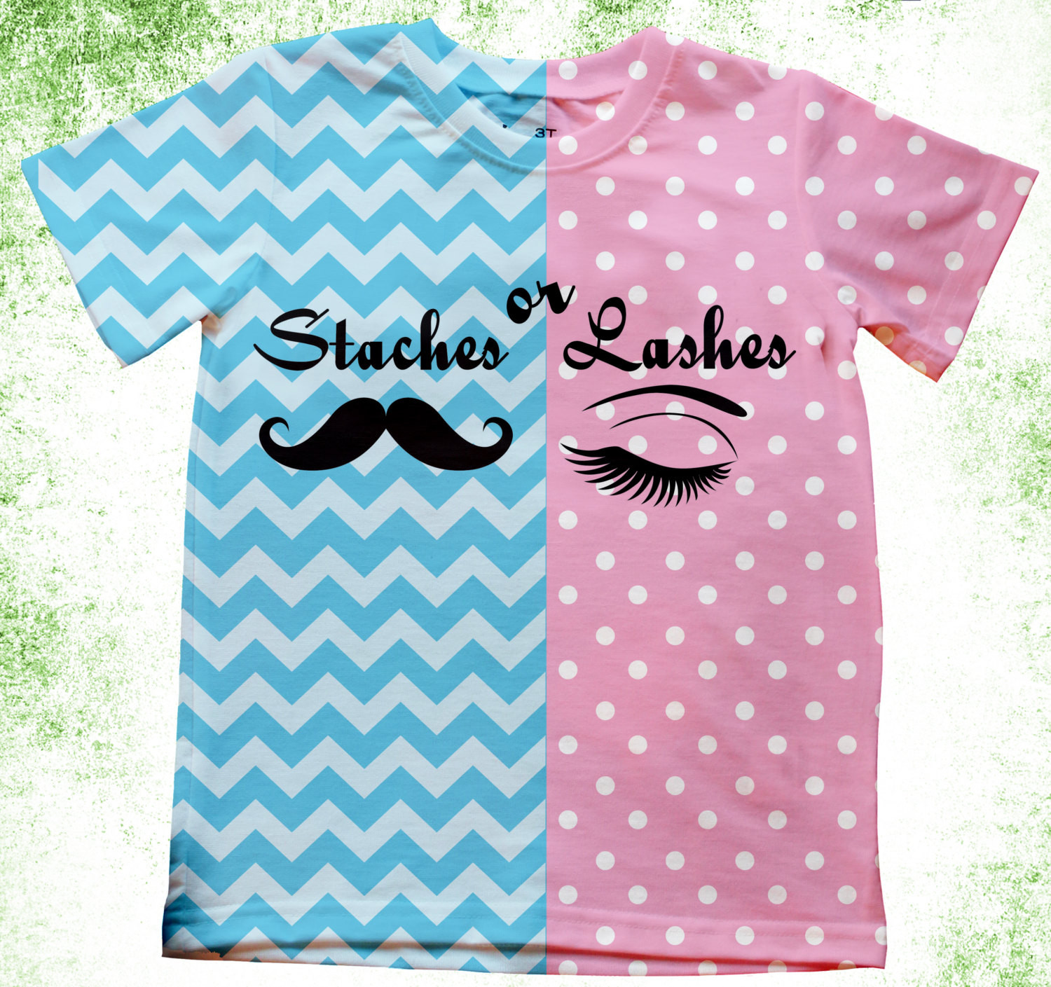 Gender Reveal Party Shirt Ideas
 Personalized Adult Gender Reveal Shirts lashes or