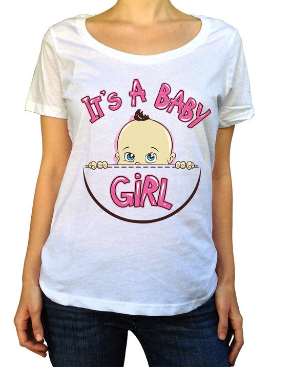 Gender Reveal Party Shirt Ideas
 Gender Reveal Shirt It s A Girl Gender Reveal Party