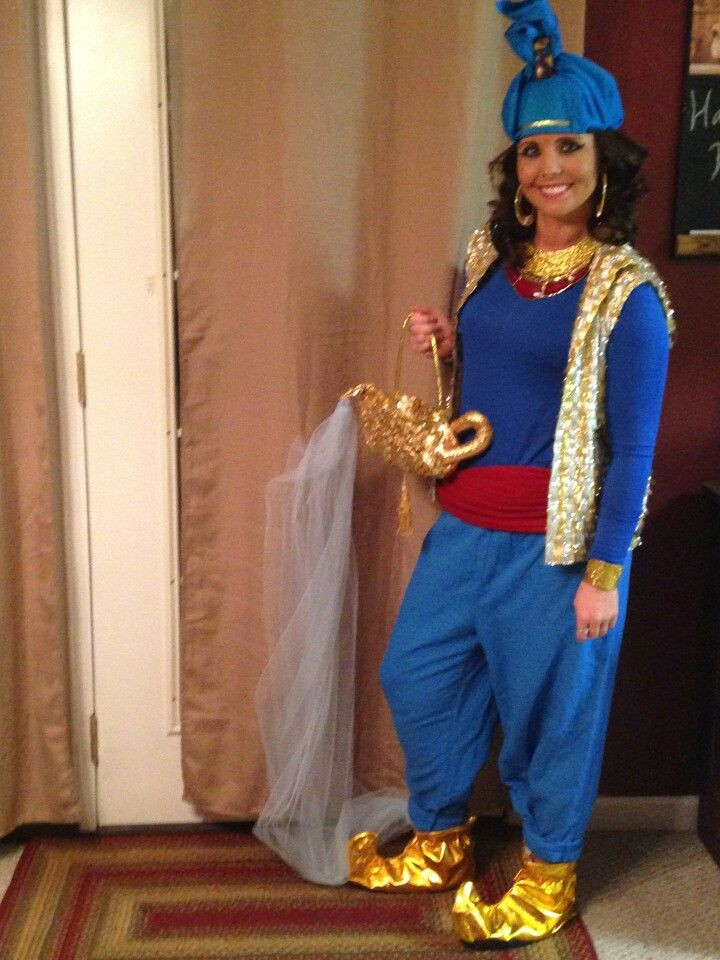Genie Costume DIY
 Aladdin Genie Costume DIY rge pants pegged at bottom