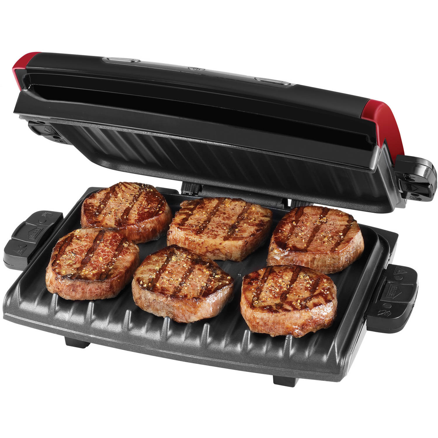 George Foreman Grill Hot Dogs
 George Foreman 6 Serving Digital Timer Temp Removable