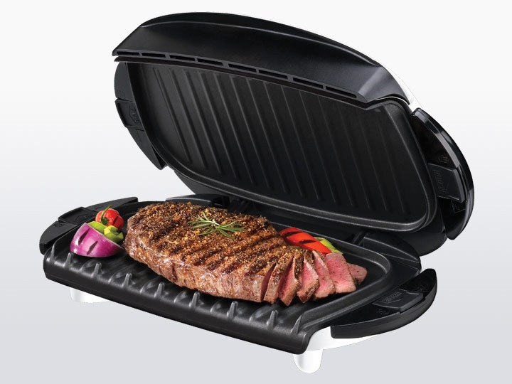 George Foreman Grill Hot Dogs
 George Foreman Next Grilleration With Removable Plates 4