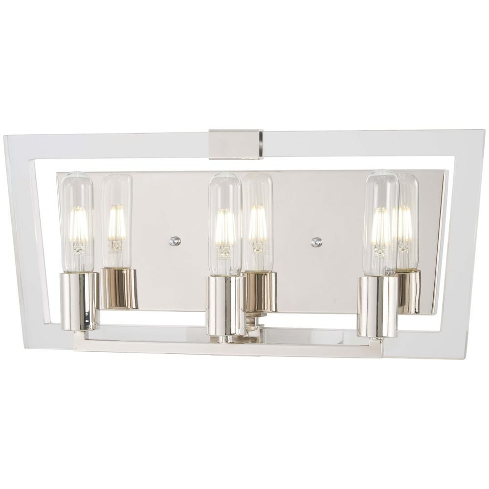 George Kovacs Bathroom Light
 George Kovacs Crystal Chrome Polished Nickel Bathroom