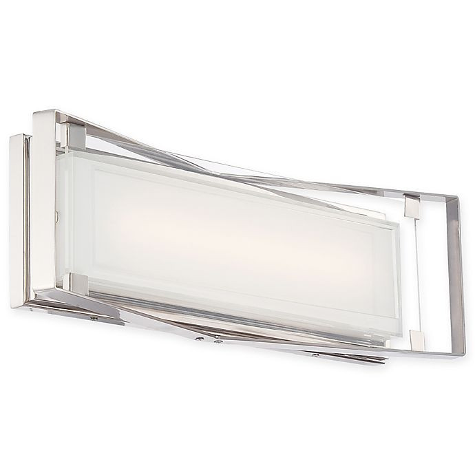 George Kovacs Bathroom Light
 George Kovacs Crystal Clear 3 Light LED Bath Light with