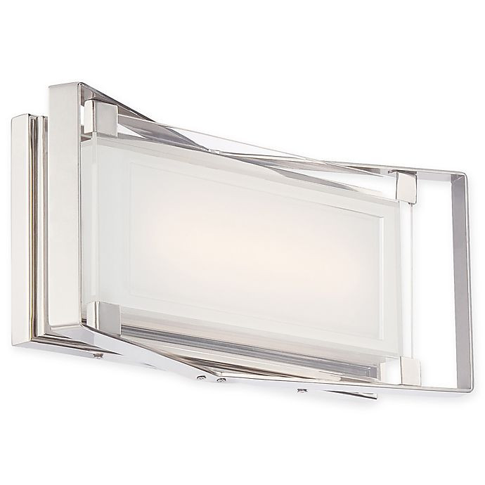 George Kovacs Bathroom Light
 George Kovacs Crystal Clear 2 Light LED Bath Light with