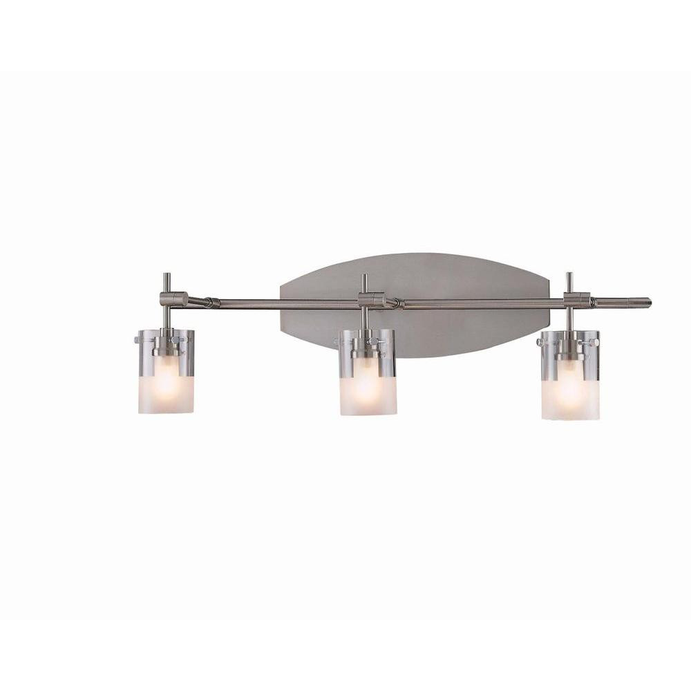 George Kovacs Bathroom Light
 George Kovacs 3 Light Satin Nickel Bath Bath Light with