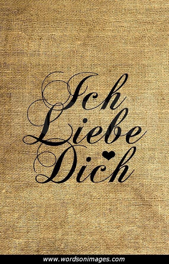 German Love Quotes
 German Love Quotes QuotesGram