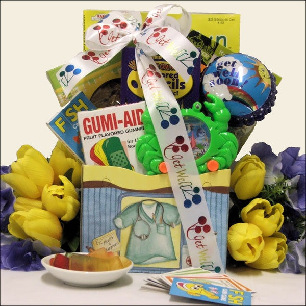 Get Well Gifts For Kids
 For Life s Boo Boos Kid s Get Well Gift Basket Overstock