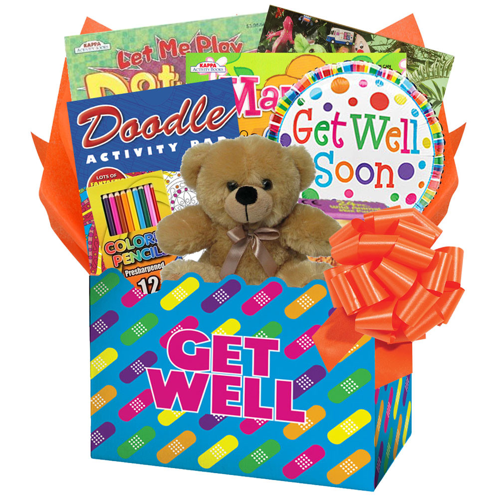 Get Well Gifts For Kids
 Kids Get Well Gift Box of Things to Do will keep kids