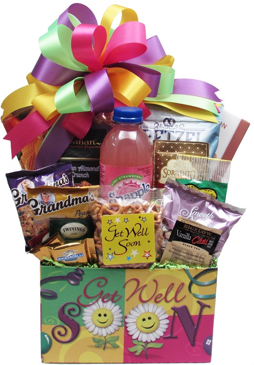 Get Well Soon Gift Basket Ideas
 Get Well Soon Gift Basket 2 Sizes