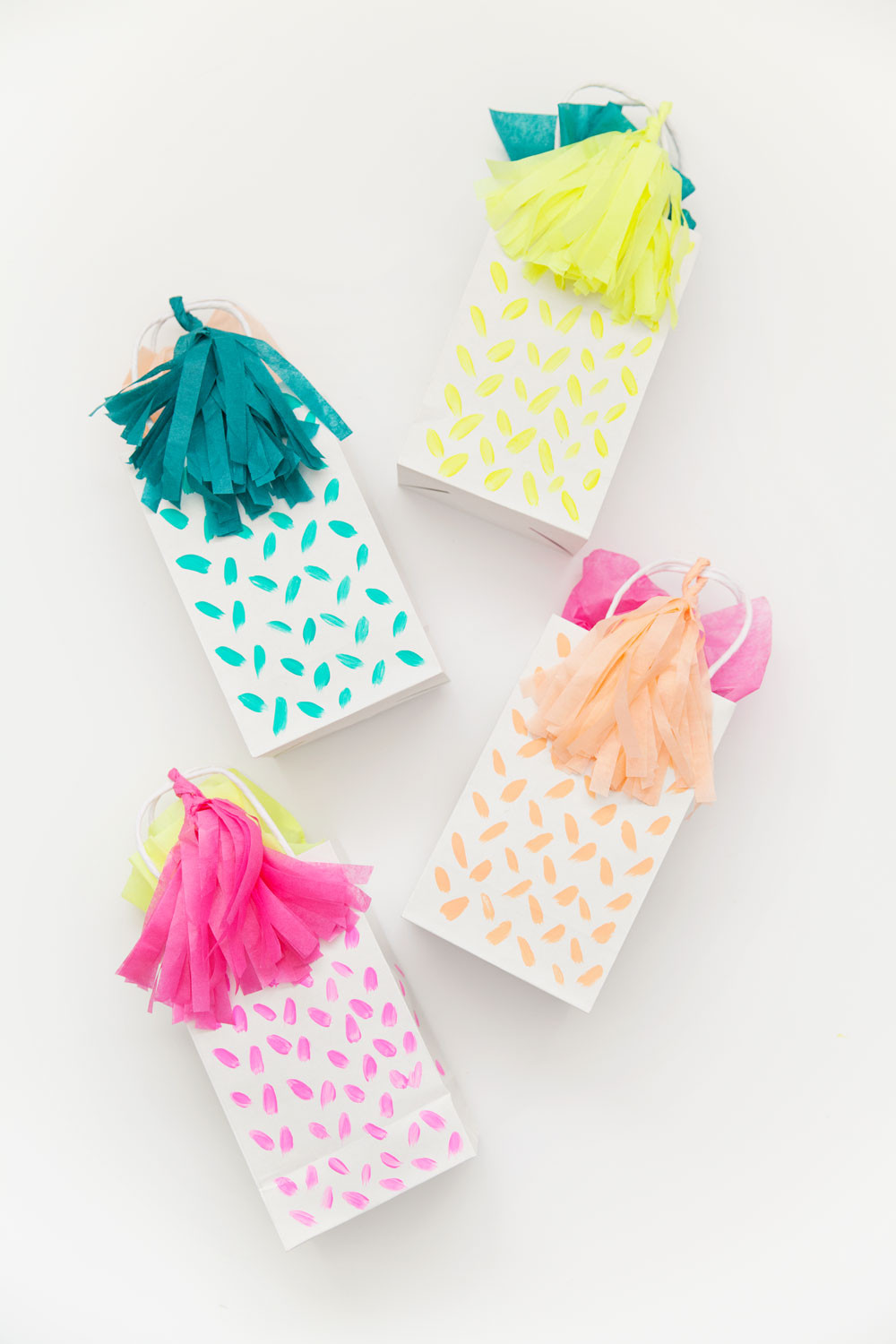 Gift Bag DIY
 DIY TASSEL GIFT BAG Tell Love and Party