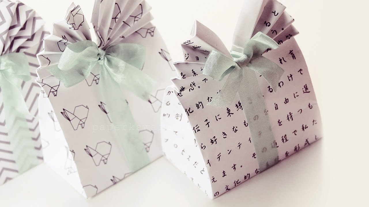 Gift Bag DIY
 Origami Gift Bag Tutorial 🛍 DIY 🛍