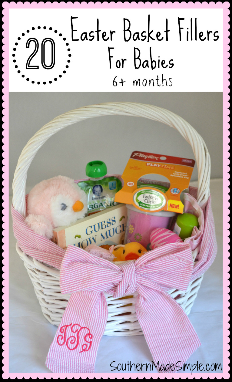 Gift Basket Fillers Ideas
 20 Easter Basket Filler Ideas for Babies