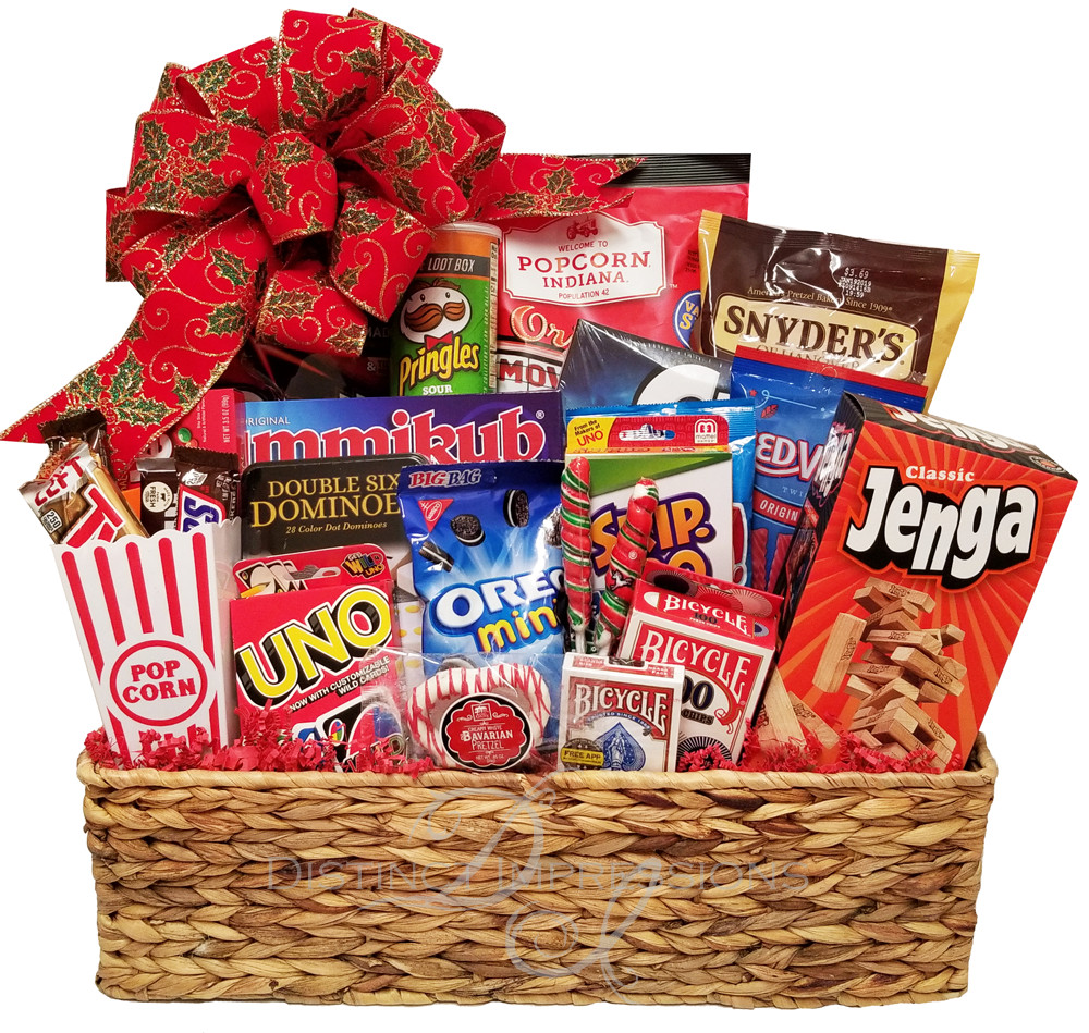 Gift Basket Ideas Families
 Holiday Family Game Night Gift Our family game night t