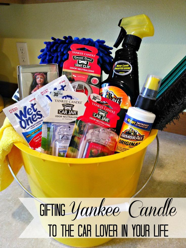 Gift Basket Ideas For Boyfriends
 Gifting Yankee Candle to the car lover in your life