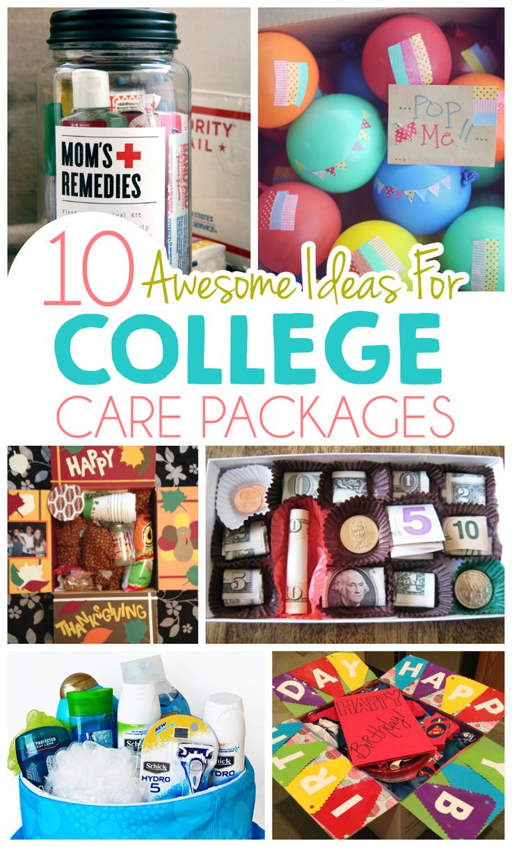 Gift Basket Ideas For College Students
 10 Ideas For College Care Packages