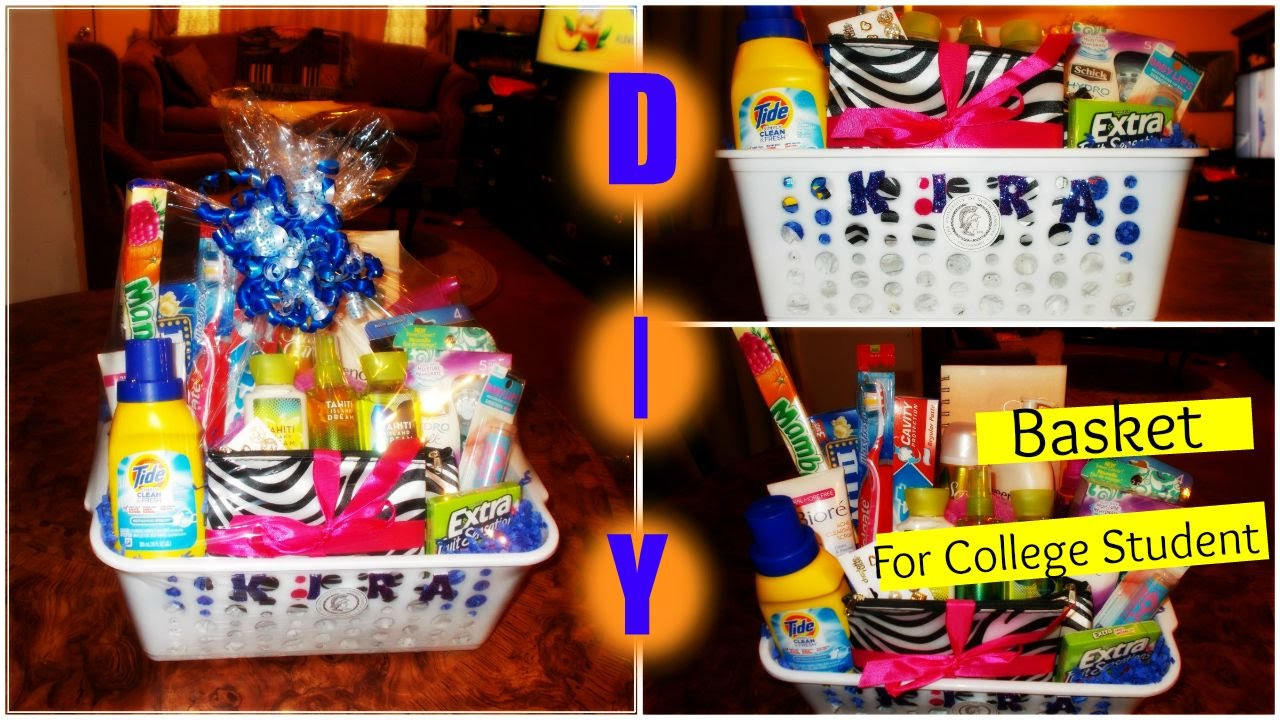 Gift Basket Ideas For College Students
 DIY Gift Basket For A College Student
