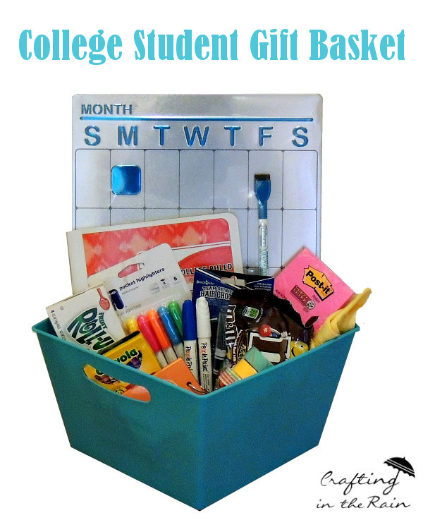 Gift Basket Ideas For College Students
 Craftaholics Anonymous