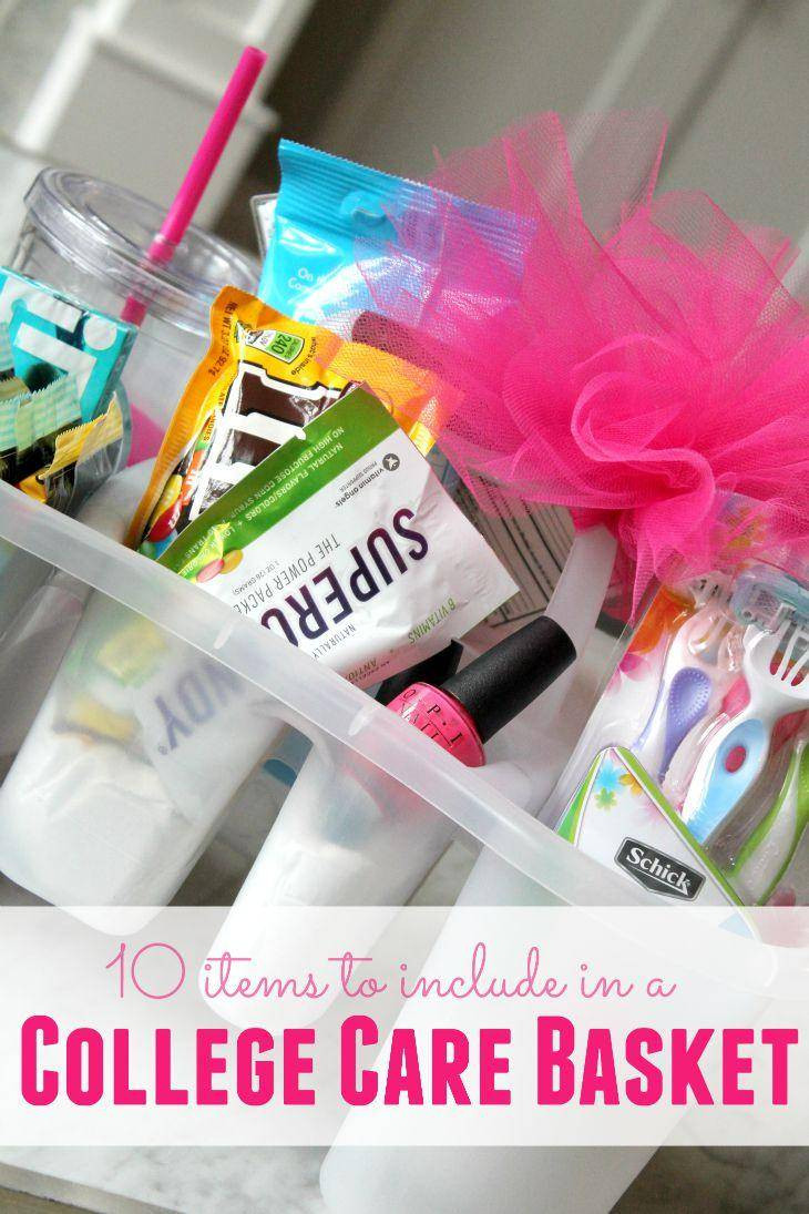 Gift Basket Ideas For College Students
 10 Must Have Items for your College Care Basket Passion