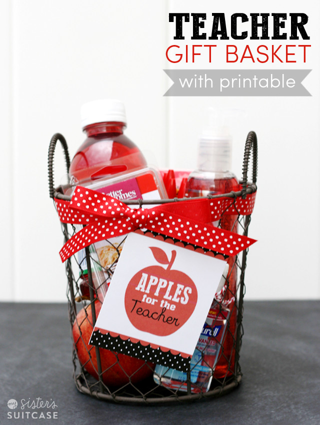 Gift Basket Ideas For Teacher Appreciation
 20 Back 2 School Teacher Gifts