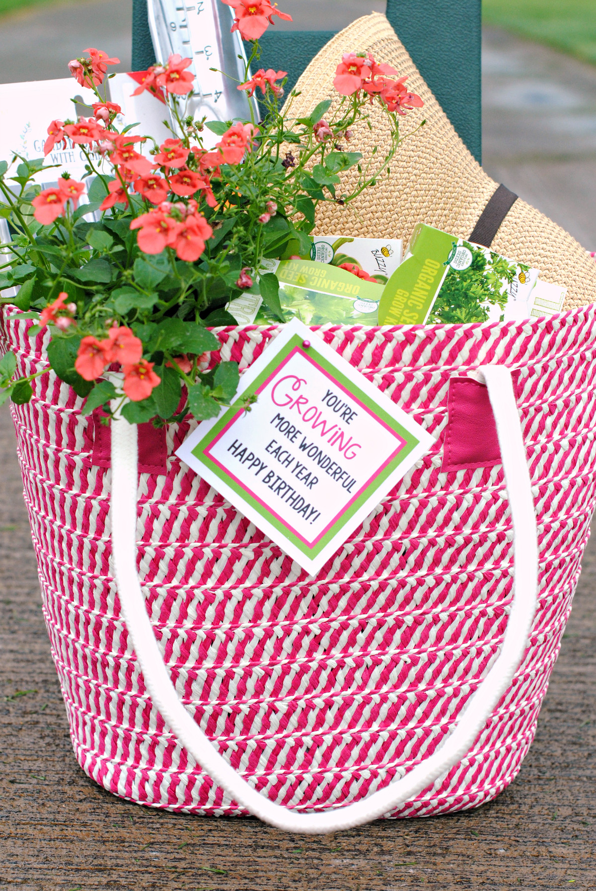 Gift Baskets Birthday
 Fun Gardening Gift Basket Idea – Fun Squared