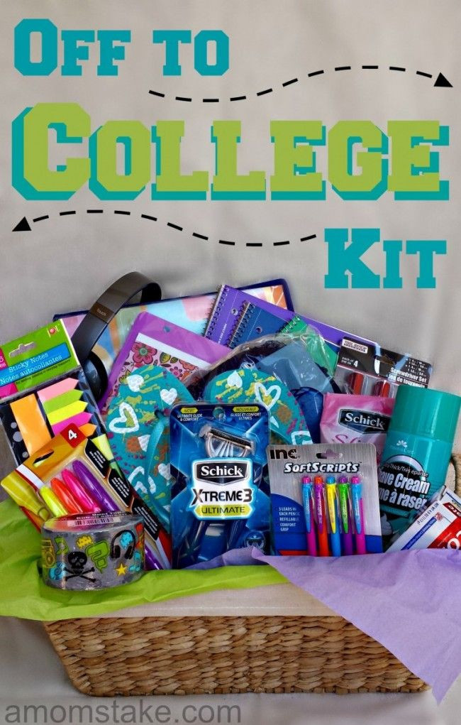Gift Baskets For College Students Ideas
 34 best College send off party ideas images on Pinterest