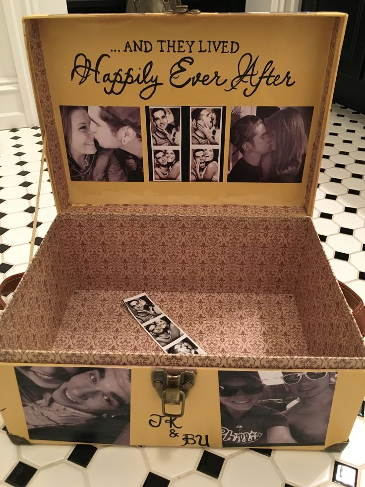 Gift Box Ideas For Boyfriend
 Memory box Valentine s Day for him