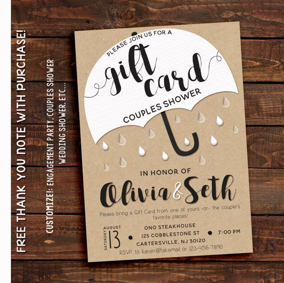 Gift Card Ideas For Couples
 7 best Gift Card Shower images on Pinterest