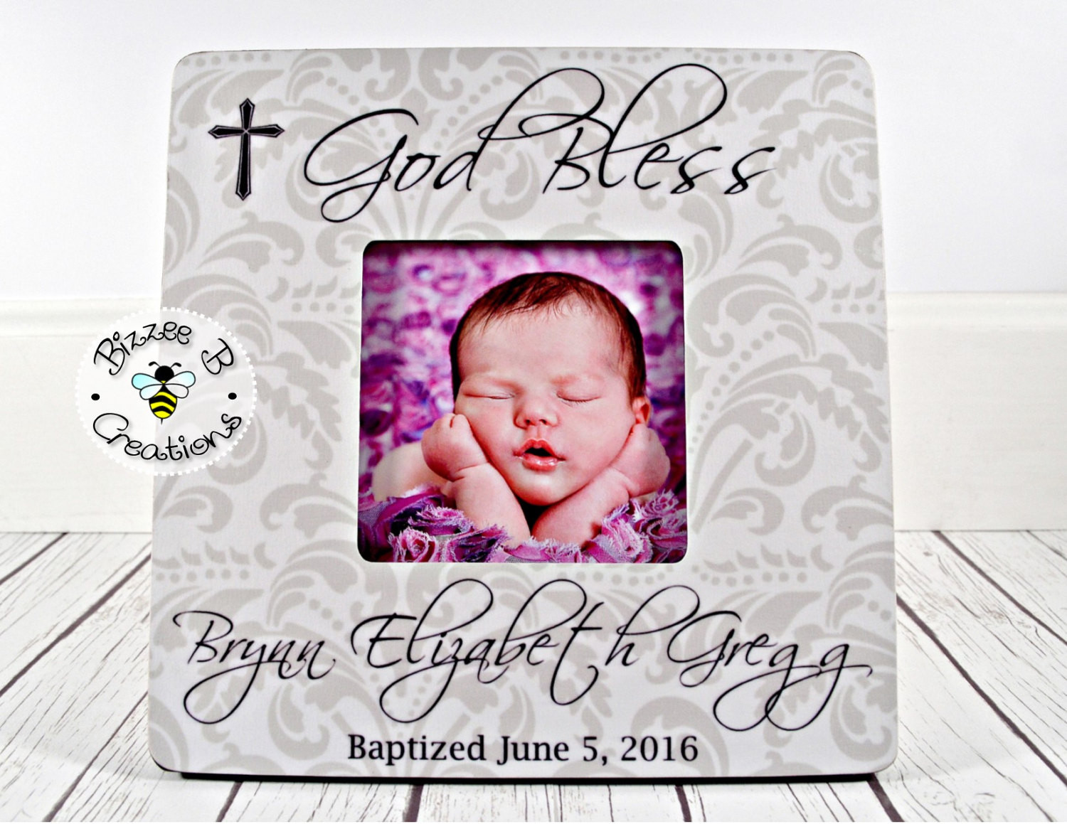 Gift For Baby Baptism
 ON SALE Baptism Gift for Baby Godchild Gift Baby Baptism