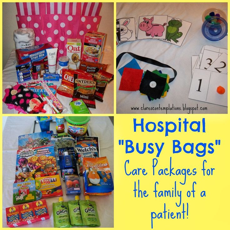 Gift For Child In Hospital
 Clare s Contemplations Hospital "Busy Bags"