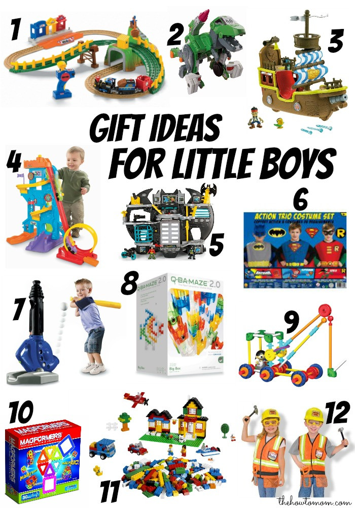 Gift Ideas Boys
 Christmas t ideas for little boys ages 3 6 The How