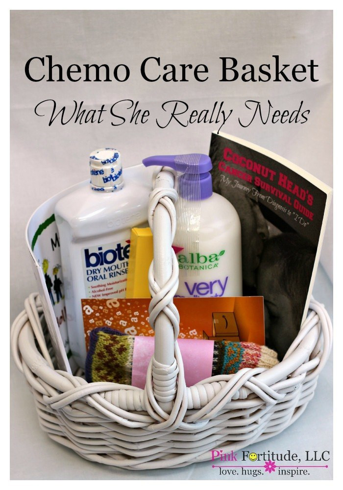 Gift Ideas Chemotherapy Patients
 Chemo Care Basket What She Really Needs Pink Fortitude